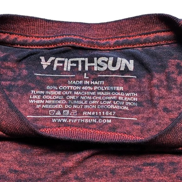 Fifth Sun Large Raceway Moto-Club Motorcycle Tee Shirt - Men - NWT‎ - Picture 5 of 5